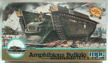 MPC 1/76 LTV Buffalo Mk.IV Amphibian and Jeep, 1-6201 plastic model kit